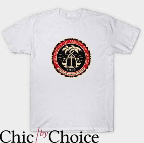 University Of American Samoa T Shirt Samoa Law Tee