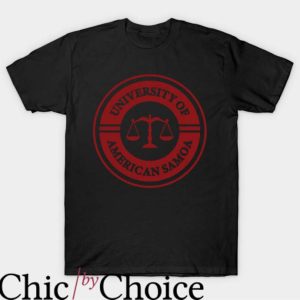 University Of American Samoa T Shirt University Tee