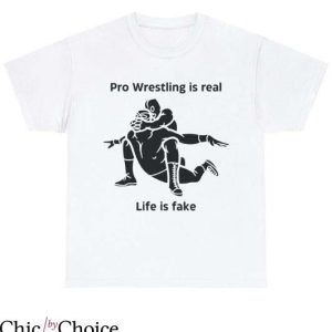 Usa Wrestling T Shirt Wrestling Is Real Pro Wrestling