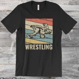 Usa Wrestling T Shirt Wrestling Wrestlers Sport Vintage