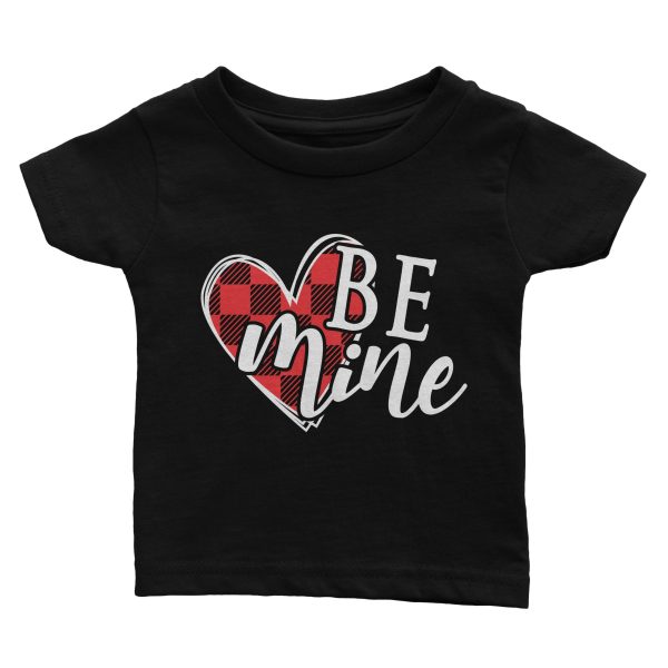 Valentines Buffalo Plaid Heart T-Shirt (Youth)