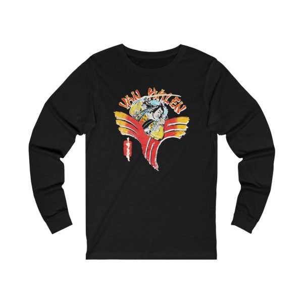 Van Halen 1984 Japan Samurai Tour Long Sleeved Shirt