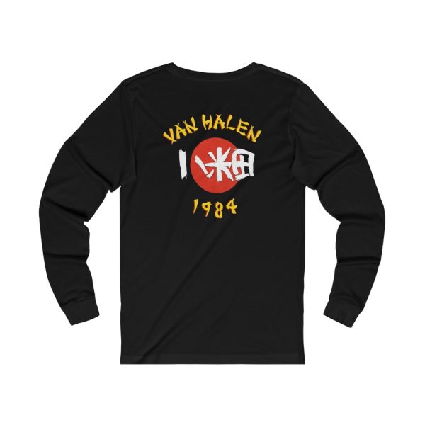 Van Halen 1984 Japan Samurai Tour Long Sleeved Shirt