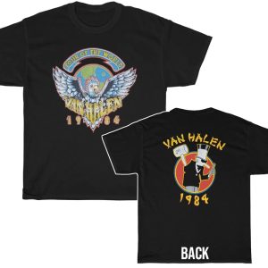 Van Halen 1984 Tour of the World Shirt Van Halen 1984 Tour of the World Shirt