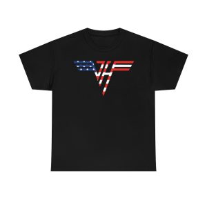 Van Halen American Flag Logo Shirt Van Halen American Flag Logo Shirt