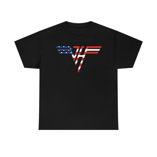Van Halen American Flag Logo Shirt