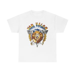 Van Halen Live 1982 Lion Tour T-Shirt Van Halen Live 1982 Lion Tour T-Shirt