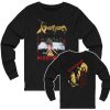Venom Nightmare Cover with Lyrics on Back Long Sleeved Shirt