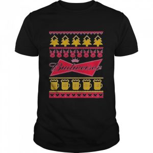 Vintage Budweiser T-Shirt Christmas Gift For Beer Lovers