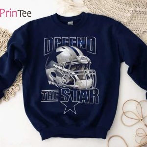 Vintage Dallas Football Defend The Star T-Shirt – Best gifts your whole family