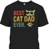 Vintage Father’s Day T-Shirt Best Cat Dad Ever