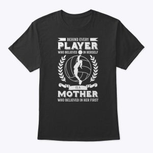 Volleyball Mom Player Mother’s Day Team Sport Fan Mommy T-Shirt
