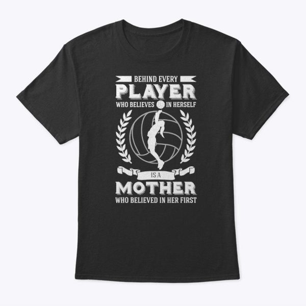 Volleyball Mom Player Mother’s Day Team Sport Fan Mommy T-Shirt