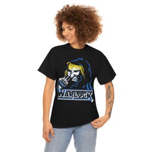 Warlock 1985 Hellbound Blue Design Tour Shirt 2 Warlock 1985 Hellbound Blue Design Tour Shirt 3