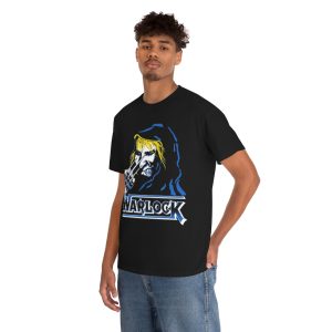 Warlock 1985 Hellbound Blue Design Tour Shirt 5 Warlock 1985 Hellbound Blue Design Tour Shirt 6