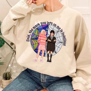 Wednesday And Enid The Mark You Left On Me Is Indelible T Shirt 3