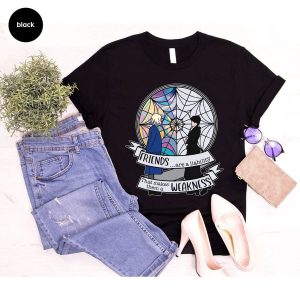 Wednesday Friends Are A Liability That Makes Them A Weakness T Shirt 3