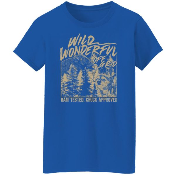 Wild Wonderful Off Grid Ram Tested & Chuck Approved Shirts, Hoodies, Long Sleeve