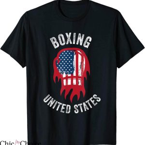 Win Rocky Win T-shirt Boxing Support The Team USA Flag Boxer