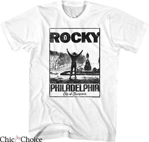 Win Rocky Win T-shirt Philadelphia City Of Champions Boxing