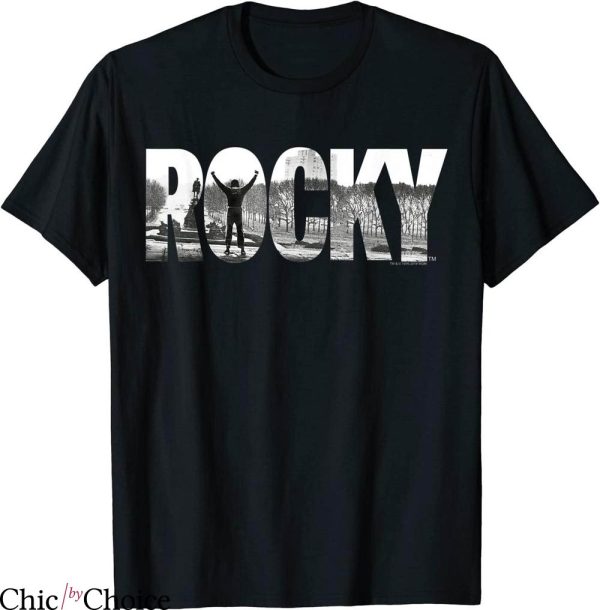 Win Rocky Win T-shirt Philadelphia Rocky Boxing Typography
