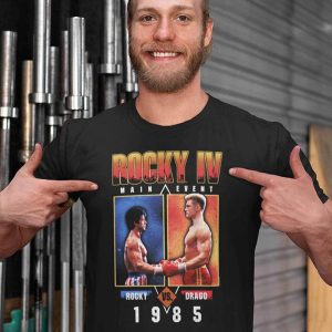 Win Rocky Win T-shirt Rocky IV Movie Rocky Vs Drago 1985