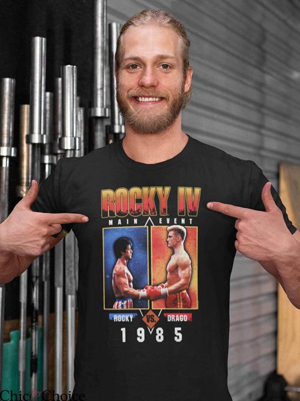 Win Rocky Win T-shirt Rocky IV Movie Rocky Vs Drago 1985