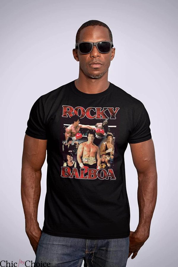 Win Rocky Win T-shirt Rocky Movie Rocky Balboa Image Collage