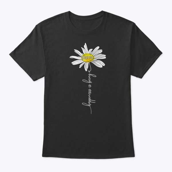 Womens Happiness Is Being A Meme Daisy Tshirt Mother’s Day Gifts T-Shirt