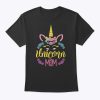 Womens Mother’s Day Cute Unicorn Mom T-Shirt