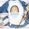 World Down Syndrome Day T Shirt Image In Rainbow Tee