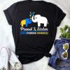 World Down Syndrome Day T Shirt Proud Sister Elephent