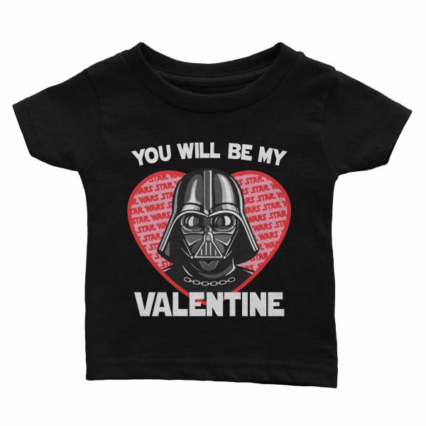 You Will Be My Valentine Star Wars T-Shirt (Youth)