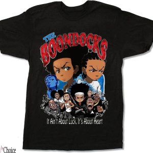 Fat Albert T-Shirt The Boondocks Crew Necks