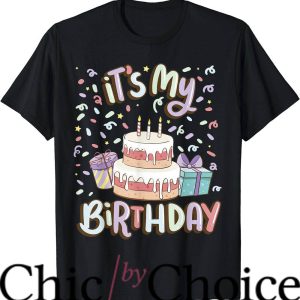 Adult Birthday T-Shirt It’s My Birthday Cake Tee Birthday