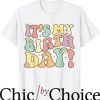 Adult Birthday T-Shirt Retro Groovy Birthday Tee Birthday