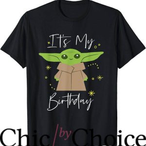Adult Birthday T-Shirt Star Wars Mandalorian Tee Birthday