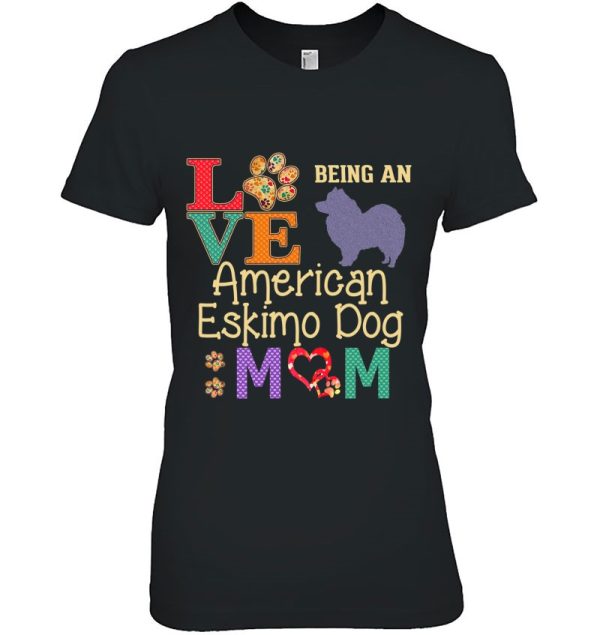 American Eskimo Dog Shirt Design For American Eskimo Dog Mom