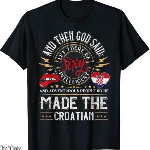 Arsenal 23/24 T-Shirt Croatia Flag Souvenirs For Croatians