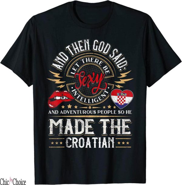 Arsenal 23/24 T-Shirt Croatia Flag Souvenirs For Croatians