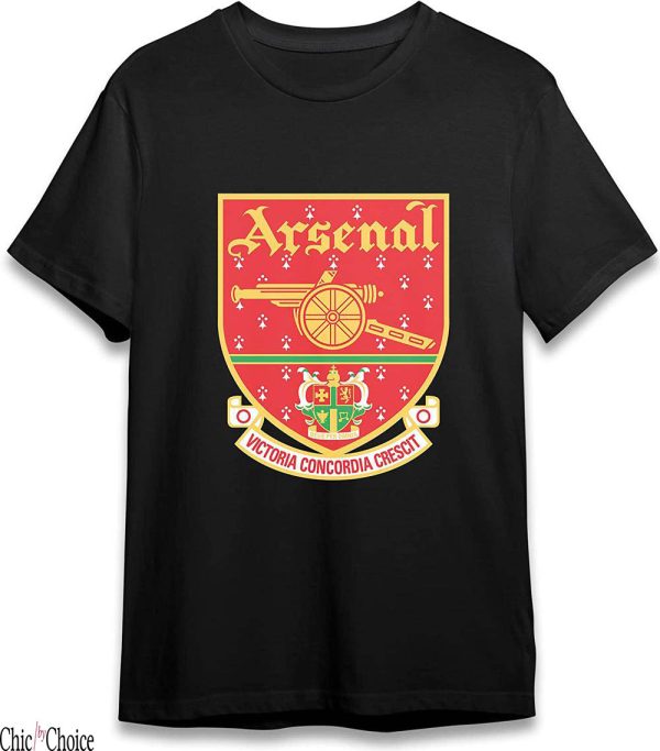 Arsenal 23/24 T-Shirt Deus Per Omnia Hipster Hip-Hop Fashion