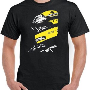 Aryton Senna T-Shirt Ayrton Senna Legend Motorsport Boss