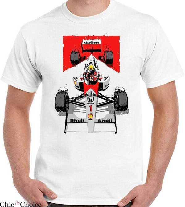 Aryton Senna T-Shirt Ayrton Senna Motorsport Brazil