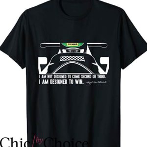 Aryton Senna T-Shirt Designed To Win