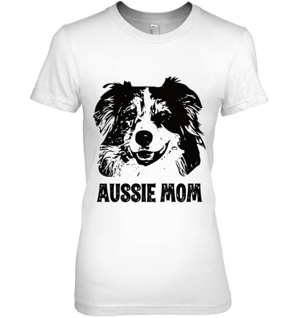 Aussie Mom Australian Shepherd Dog Mom