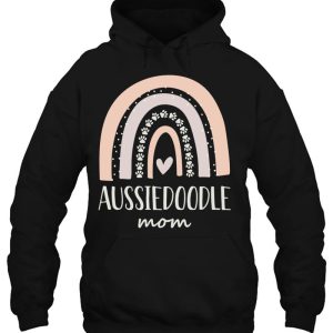 Aussiedoodle Mom Dog Mom Gifts Paw Rainbow Pullover 2 Aussiedoodle Mom Dog Mom Gifts Paw Rainbow Pullover 3