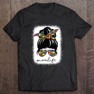 Autism Awareness Autism Mom Life Messy Hair Bun Mother’s Day