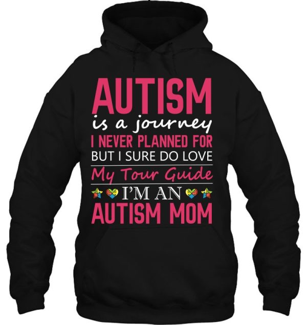 Autism Is A Journey Autism Mom Awareness Pullover