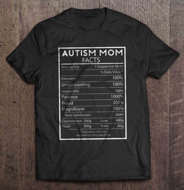 Autism Mom Facts Awesome Understanding Inseparable Patience Proud Magnificent