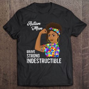 Autism Mom Indestructible Autistic Puzzle Ribbon Awareness